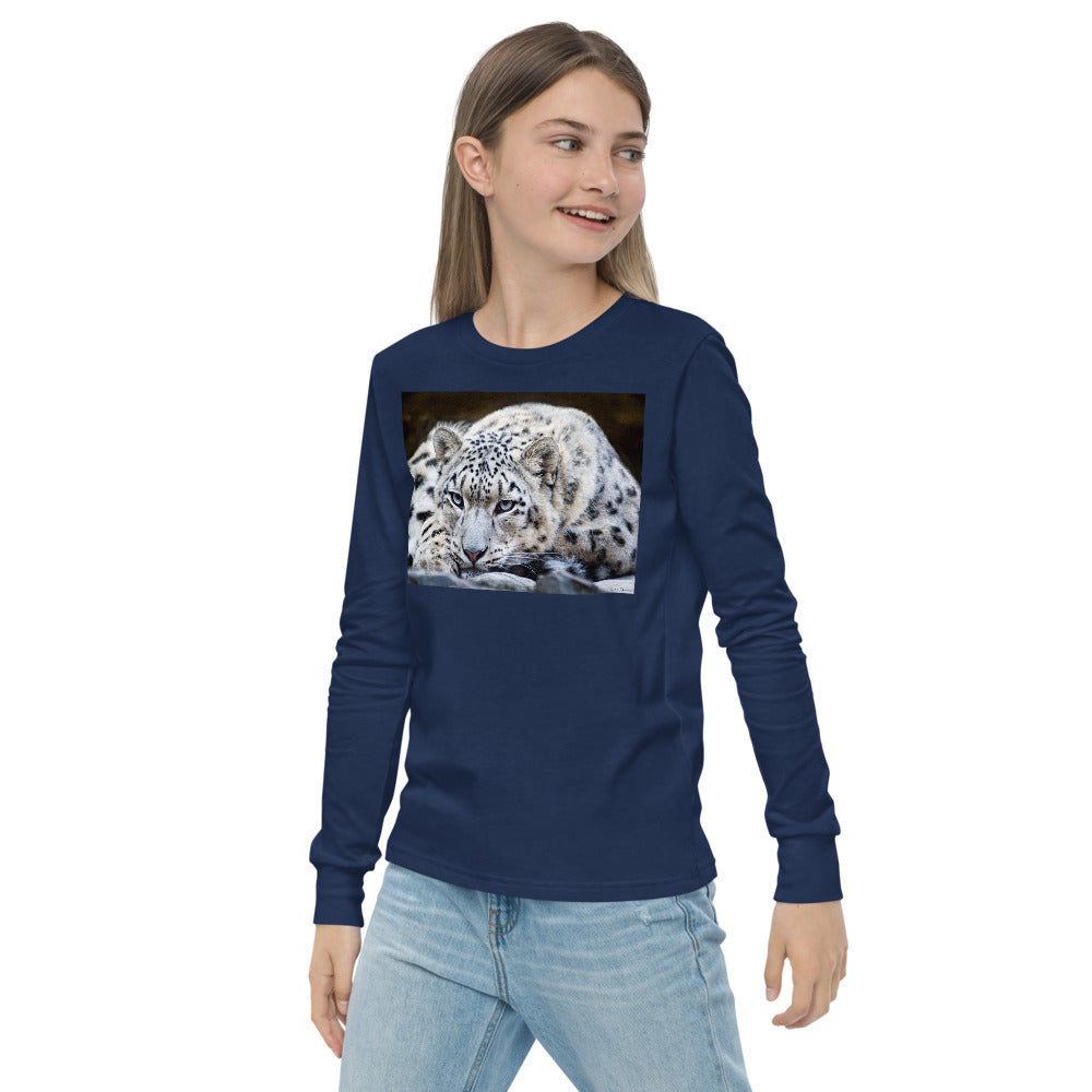 Premium Soft Long Sleeve - Snow Leopard
