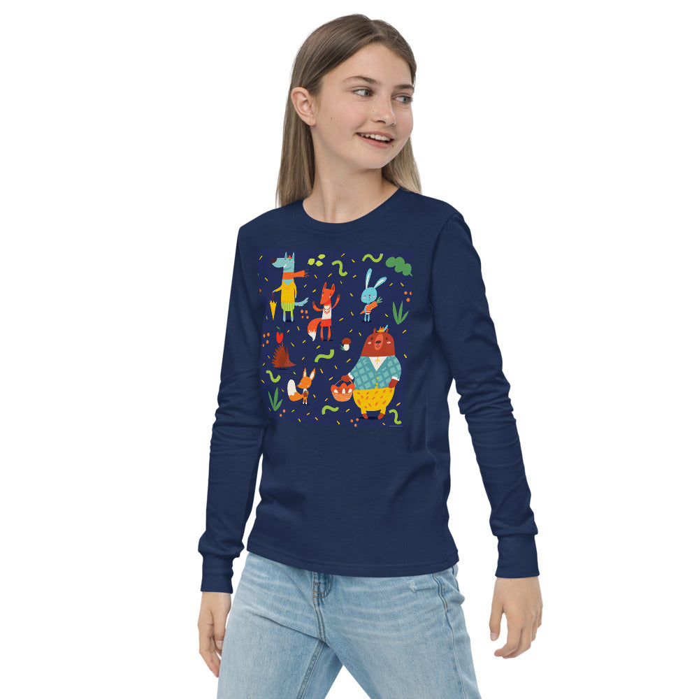 Premium Soft Long Sleeve - Fancy Bear & Friends