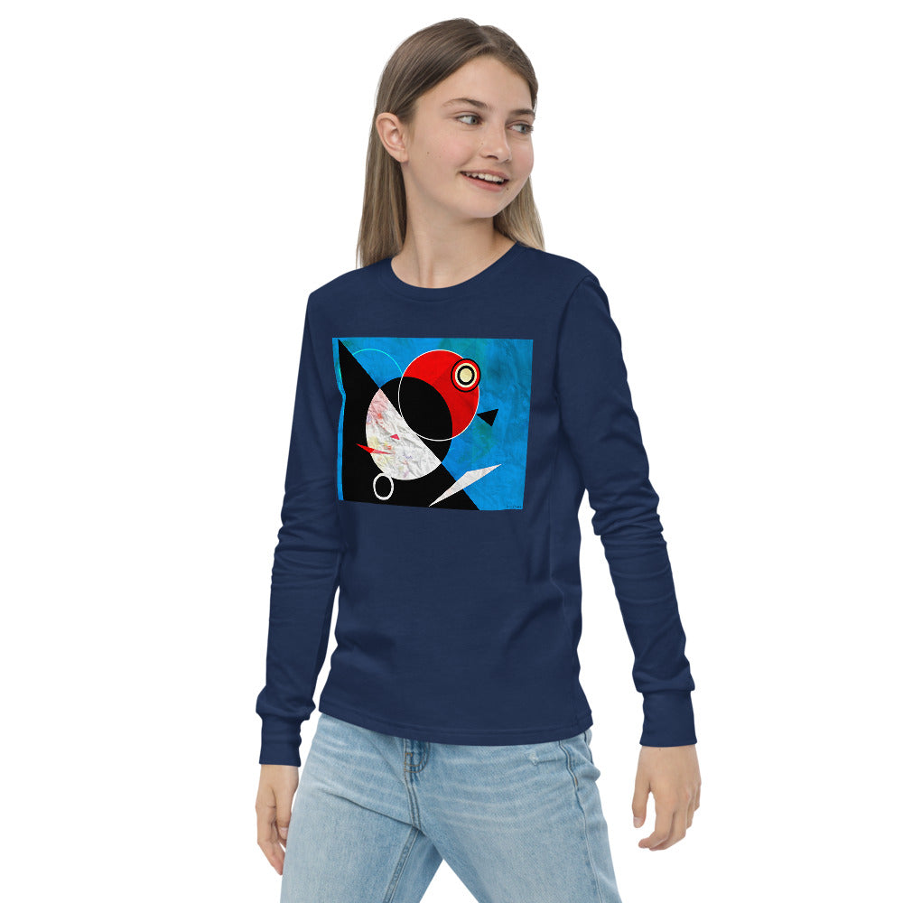 Premium Soft Long Sleeve - Abstract Orbits