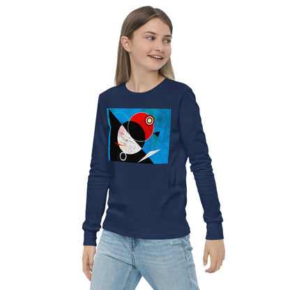 Premium Soft Long Sleeve - Abstract Orbits