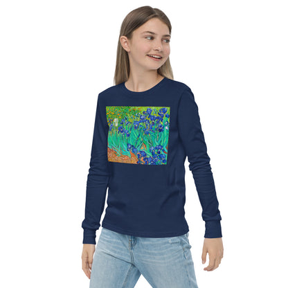 Premium Soft Long Sleeve - van Gogh: Irises