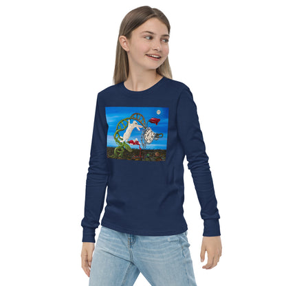 Premium Soft Long Sleeve - Dali Rabbit