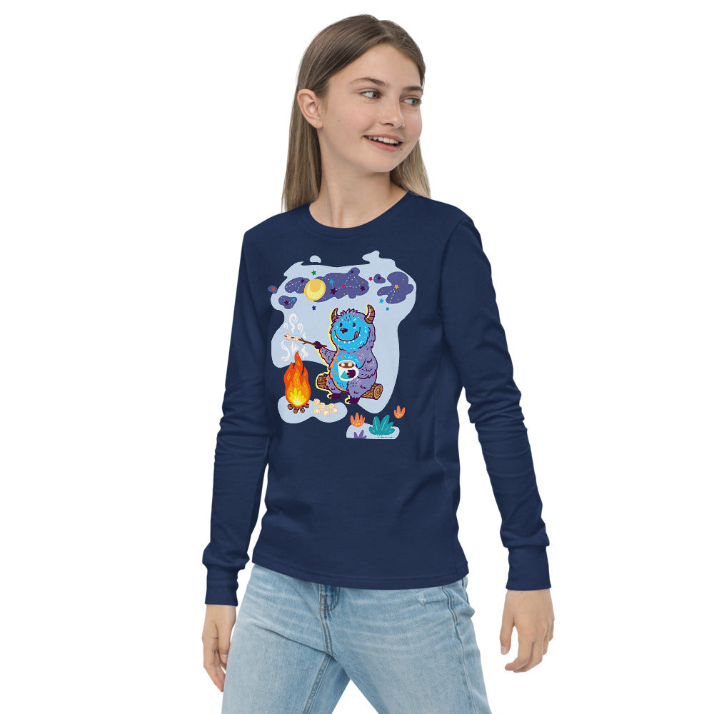 Premium Long Sleeve - Yeti Campfire