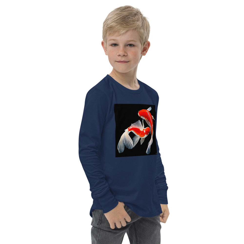 Premium Soft Long Sleeve - Two Koi