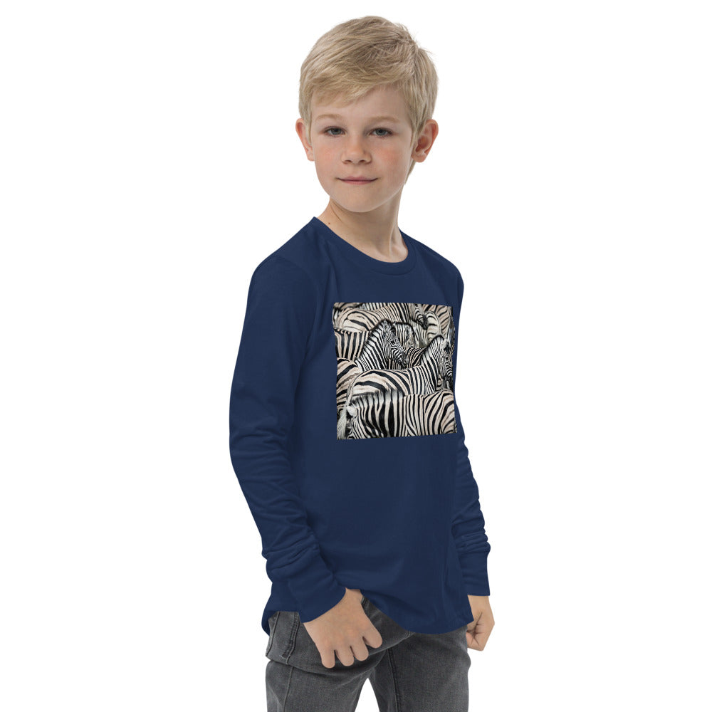Premium Soft Long Sleeve - Sharp Dressed Zebra