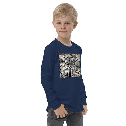 Premium Soft Long Sleeve - Sharp Dressed Zebra