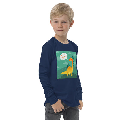 Premium Soft Long Sleeve - Dino Roar!