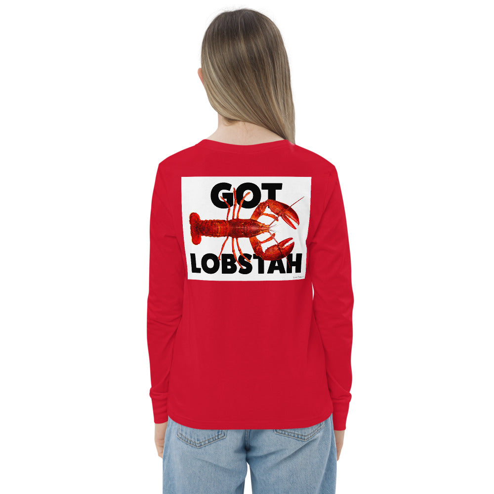 Premium Soft Long Sleeve - FRONT & BACK: Got Lobstah!