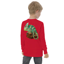 Load image into Gallery viewer, Premium Soft Long Sleeve - FRONT &amp; BACK: Chameleons
