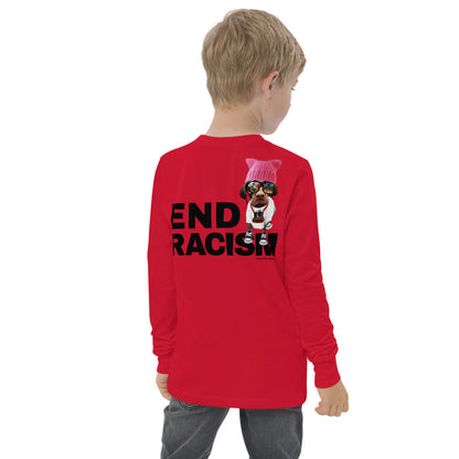 Premium Long Sleeve - FRONT & BACK: All Life Matters - End Racism