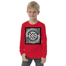 Load image into Gallery viewer, Premium Soft Jersey Crew - Viking Runes &amp; Celtic Knot Design
