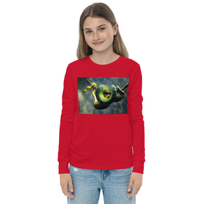 Premium Soft Long Sleeve - Green Tree Python