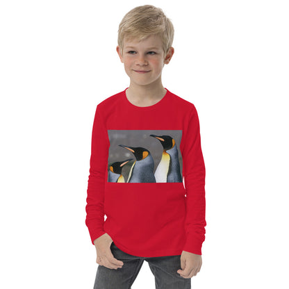 Premium Soft Long Sleeve - Three Emperor Penguins