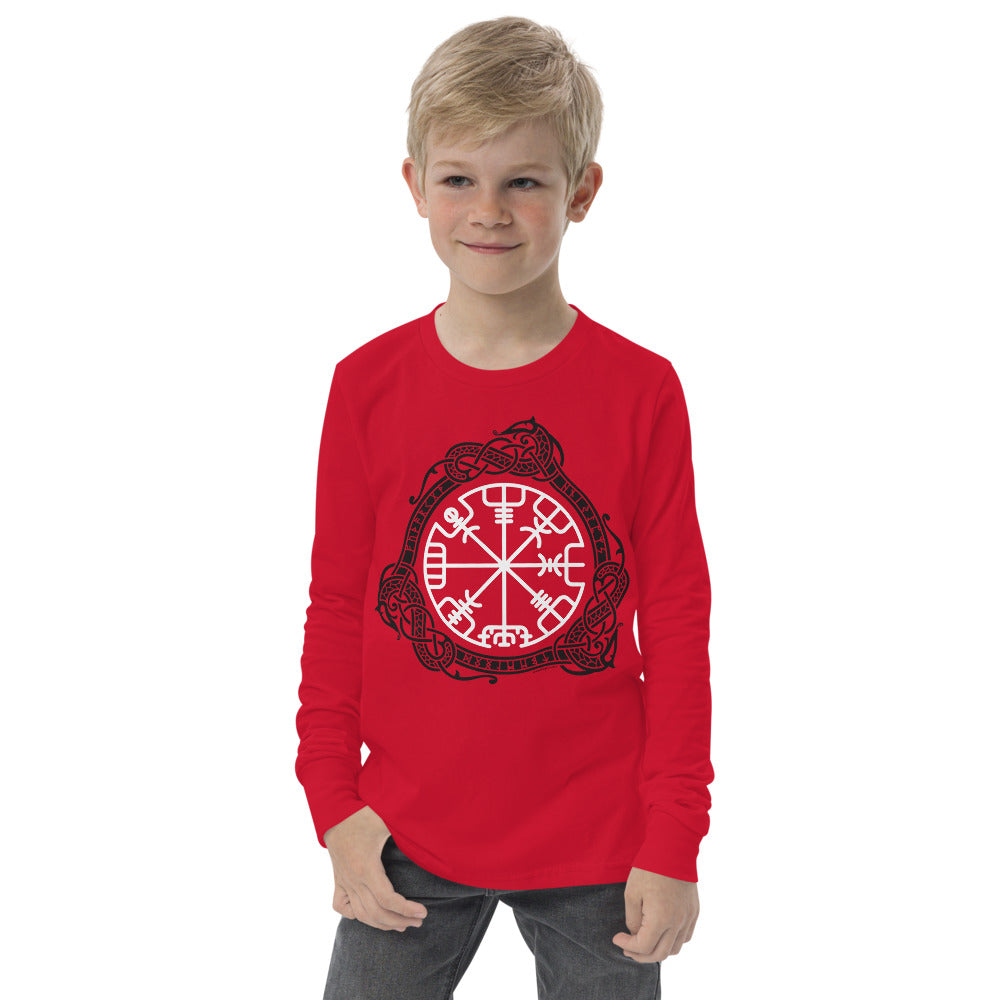 Premium Soft Long Sleeve - Magical Norse Runic Compass