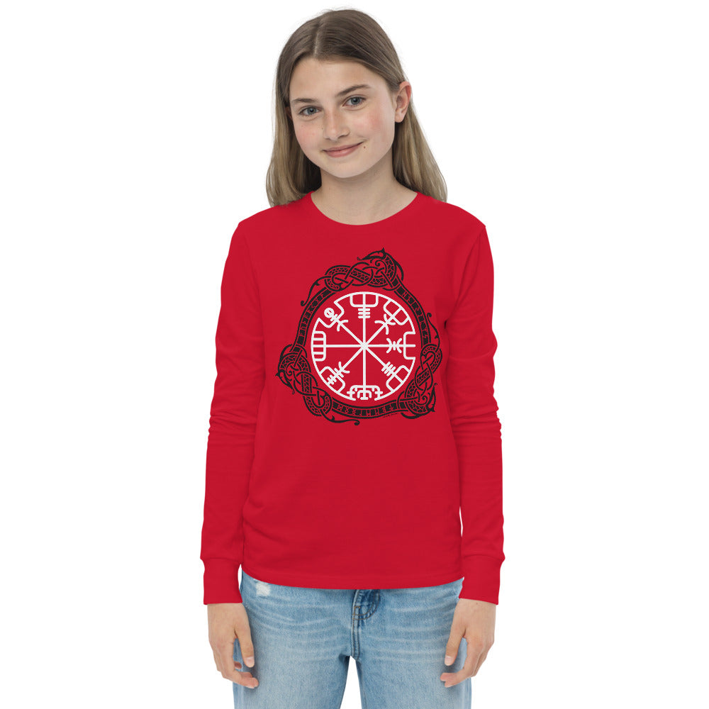 Premium Soft Long Sleeve - Magical Norse Runic Compass