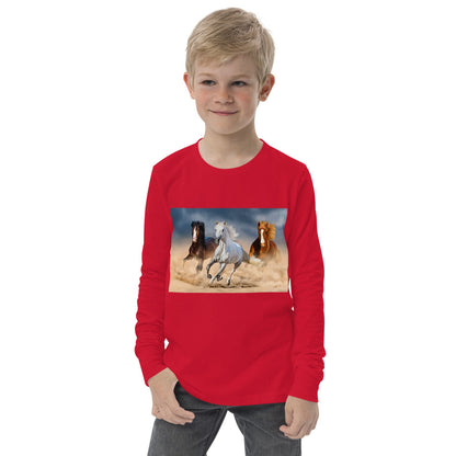 Premium Soft Long Sleeve - Wild Horses