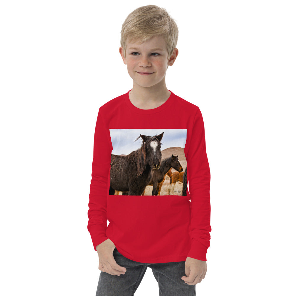 Premium Soft Long Sleeve - Wild Mustangs