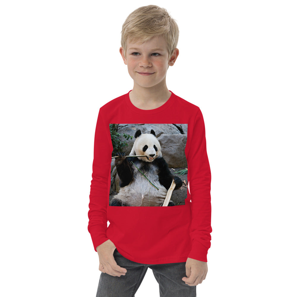 Premium Soft Long Sleeve - Bamboo Panda