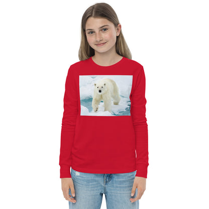 Premium Soft Long Sleeve - Polar Bear on Ice