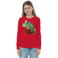 Premium Soft Long Sleeve - Green Vailed Chameleon