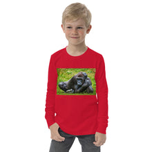Load image into Gallery viewer, Premium Soft Long Sleeve - Gorilla in the Grass
