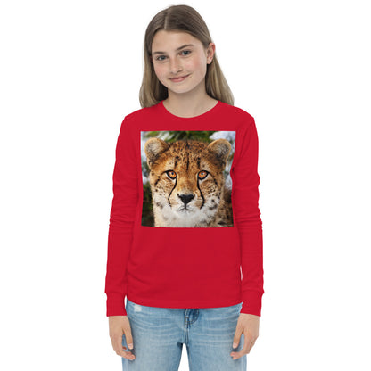 Premium Soft Long Sleeve - Cheetah Stare