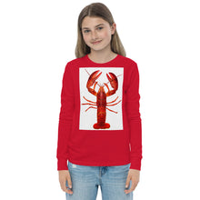 Load image into Gallery viewer, Premium Soft Long Sleeve - FRONT &amp; BACK: Got Lobstah!
