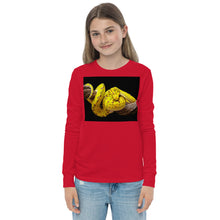 Load image into Gallery viewer, Premium Soft Long Sleeve - FRONT &amp; BACK: Green Tree Pythons
