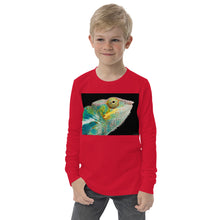 Load image into Gallery viewer, Premium Soft Long Sleeve - FRONT &amp; BACK: Chameleons
