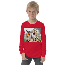 Load image into Gallery viewer, Premium Soft Long Sleeve - FRONT &amp; BACK: Owls
