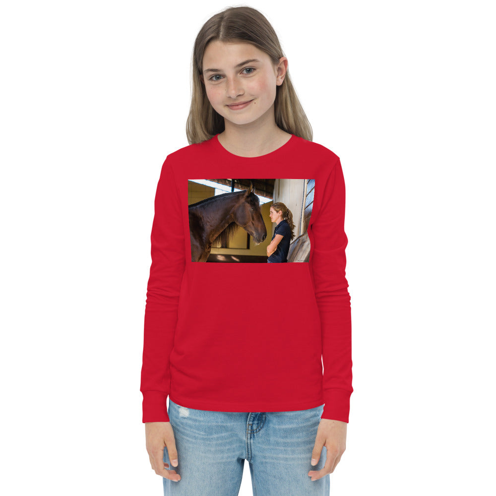 Premium Soft Long Sleeve - FRONT & BACK: We Need to Talk & Galloping Horses