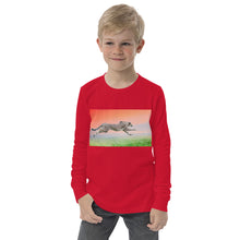 Load image into Gallery viewer, Premium Soft Long Sleeve - Cheetah Flying

