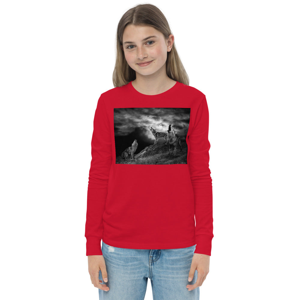 Premium Soft Long Sleeve - Howling in the Storm
