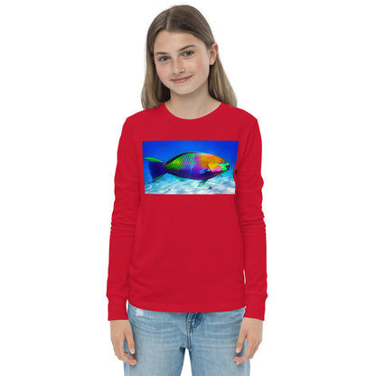 Premium Soft Long Sleeve - Parrot Fish