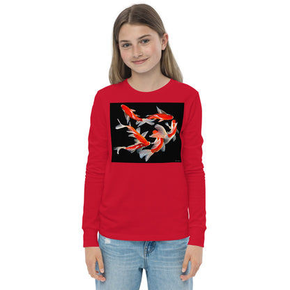 Premium Soft Long Sleeve - Six Koi