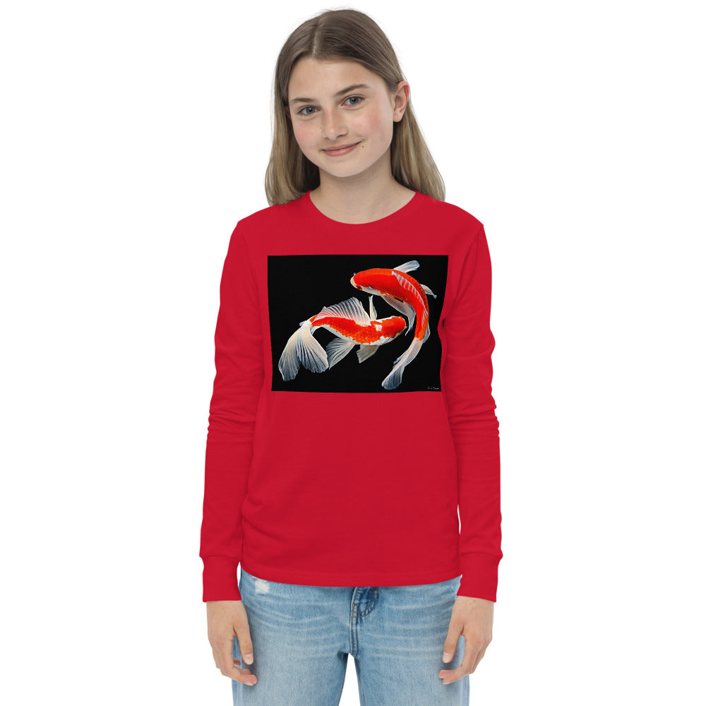 Premium Long Sleeve - Two koi