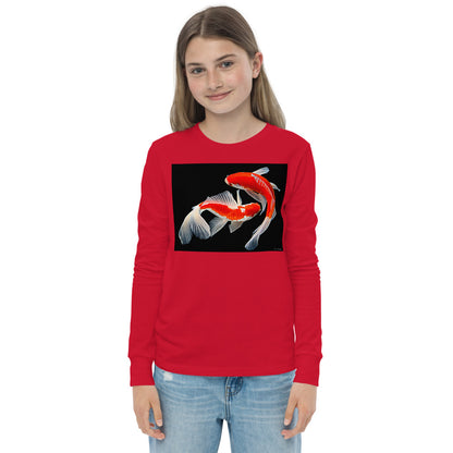 Premium Long Sleeve - Two koi