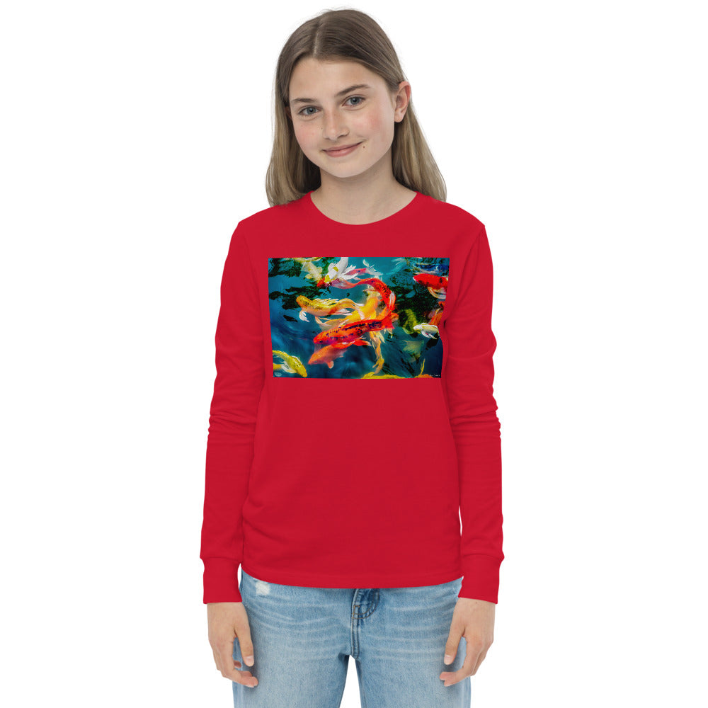 Premium Soft Long Sleeve - Koi Pond