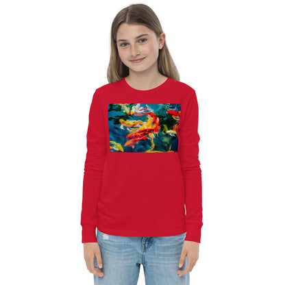 Premium Soft Long Sleeve - Koi Pond