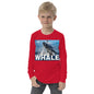 Premium Soft Long Sleeve - Humpback Whale Playing