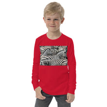 Load image into Gallery viewer, Premium Soft Long Sleeve - Sharp Dressed Zebra
