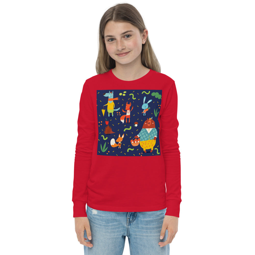 Premium Soft Long Sleeve - Fancy Bear & Friends