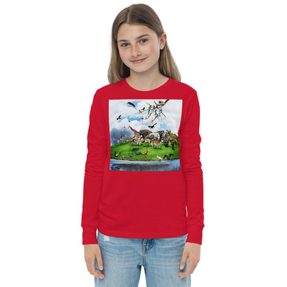 Premium Soft Long Sleeve - A bunch of Animals