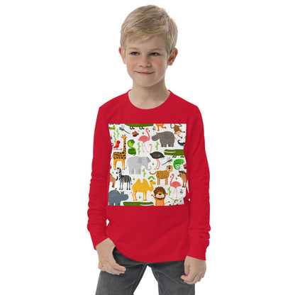 Premium Soft Long Sleeve - It's All Happening at the Zoo