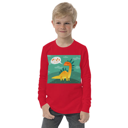 Premium Soft Long Sleeve - Dino Roar!