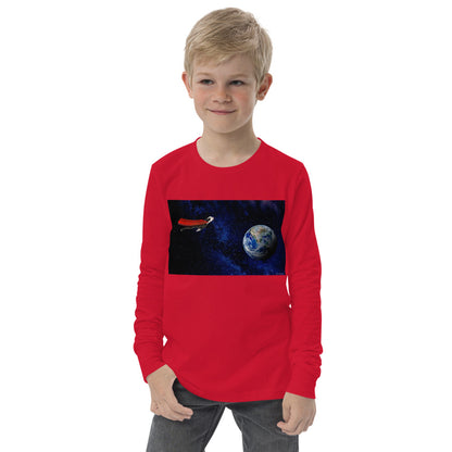 Premium Soft Long Sleeve - Super Dog in Space