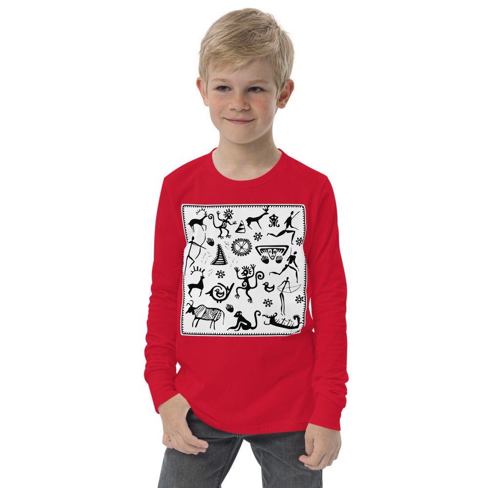 Premium Soft Long Sleeve - Petroglyphs
