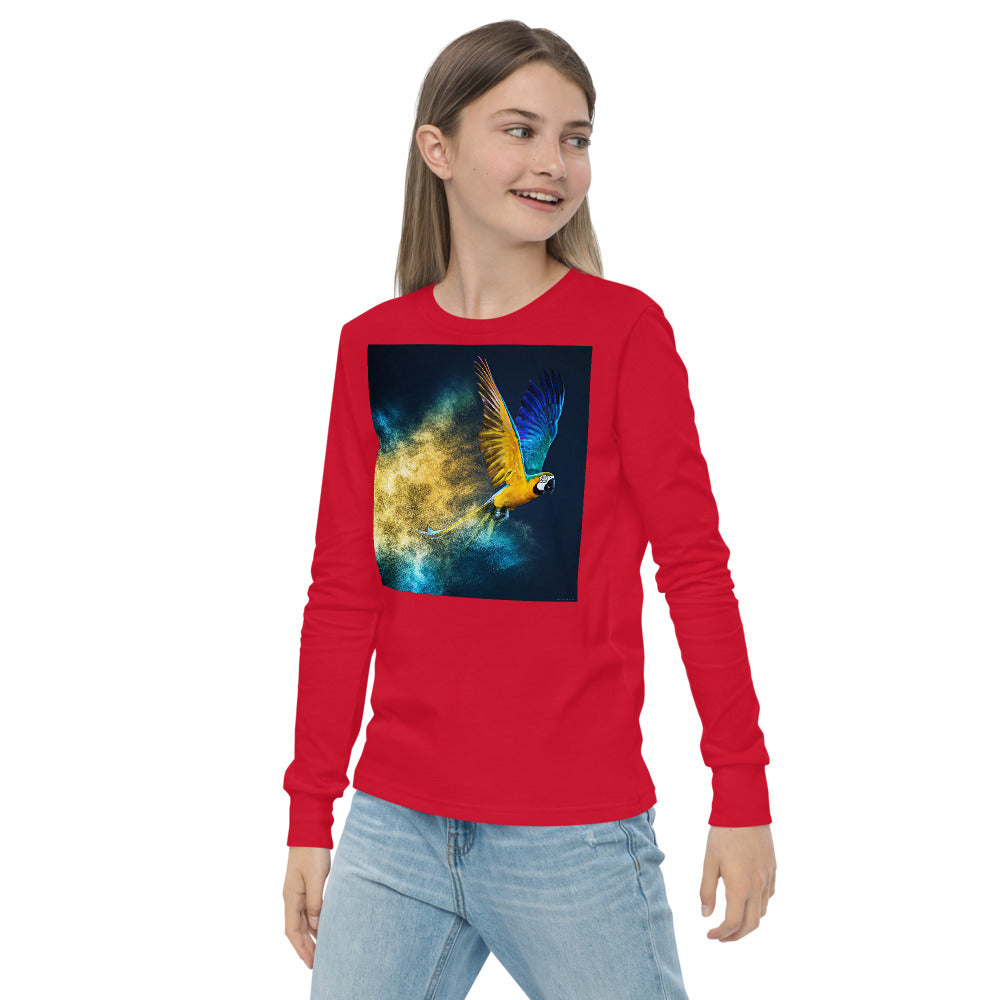 Premium Soft Long Sleeve - Golden Macaw Dust