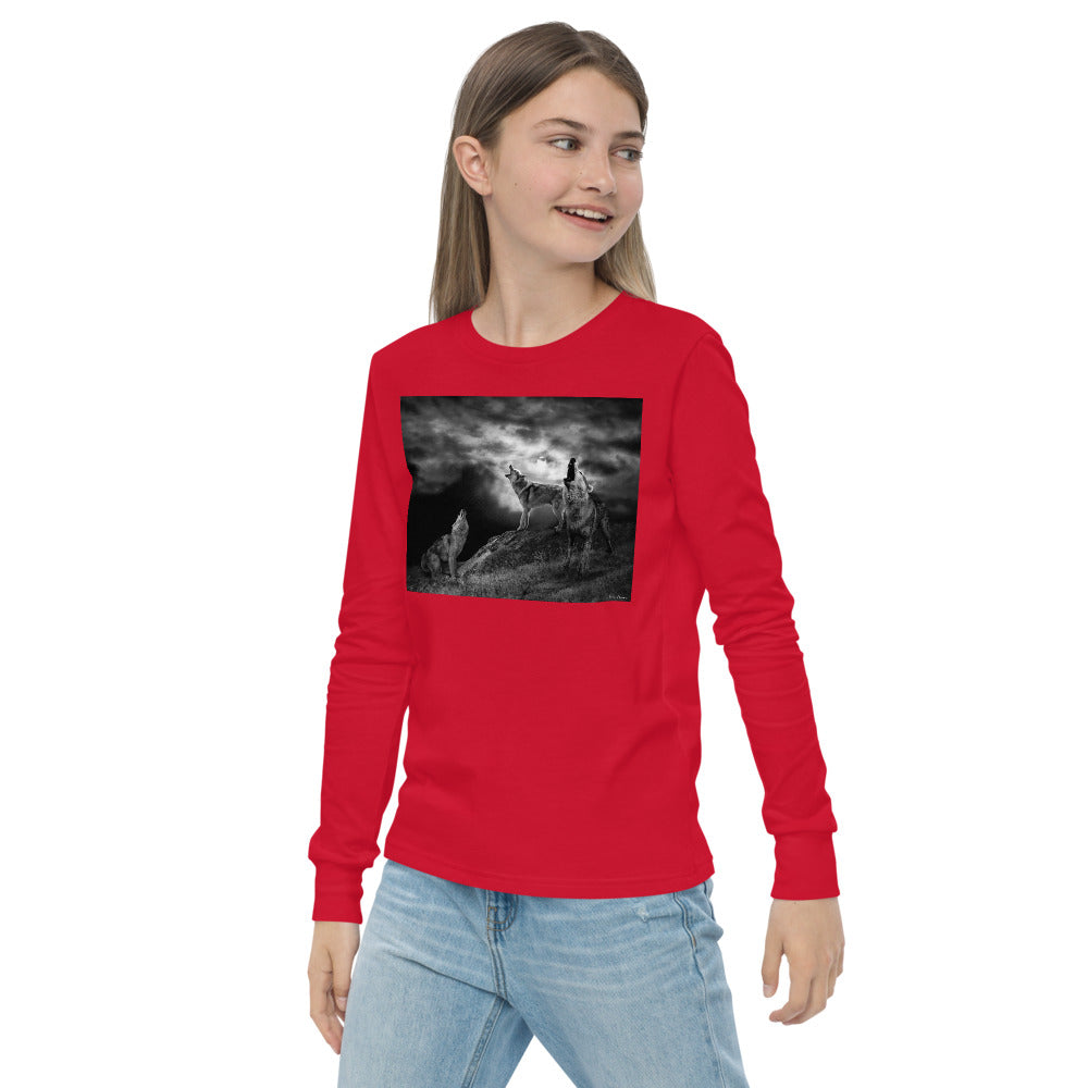 Premium Soft Long Sleeve - Howling in the Storm