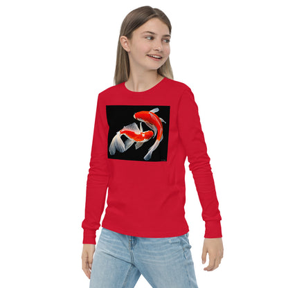 Premium Long Sleeve - Two koi